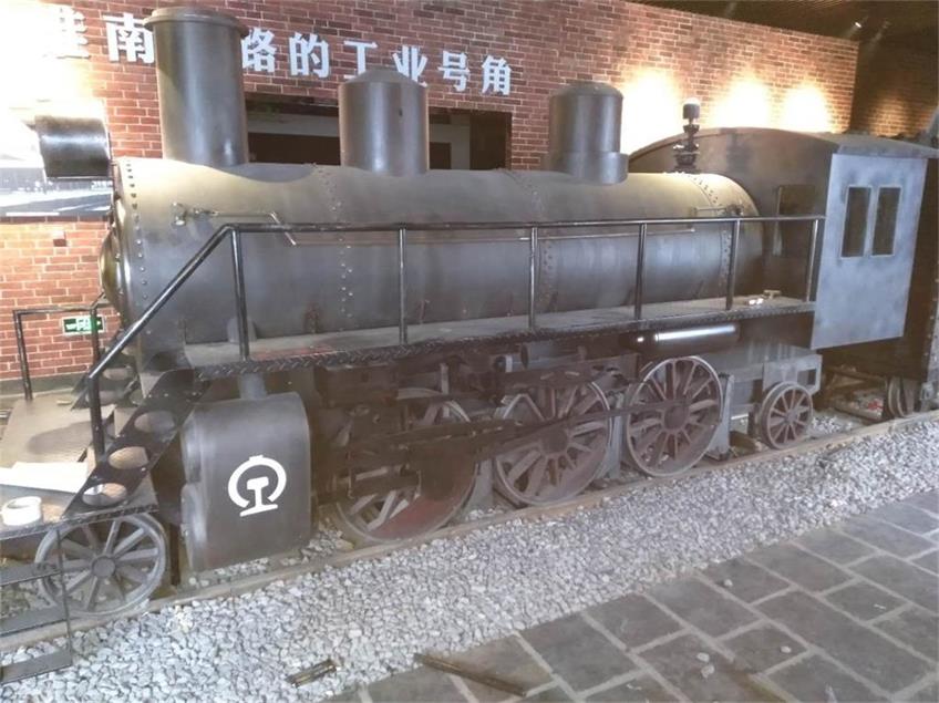 上栗县蒸汽火车模型